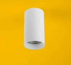 Plafonnier, Claudia, blanc, Ø5,5cm, H10cm - Zangra