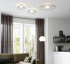 Plafonnier, Clock 3.0, noir, LED, 2700K, 650lm, Ø65,4cm, H9,2cm - Wever&Ducré