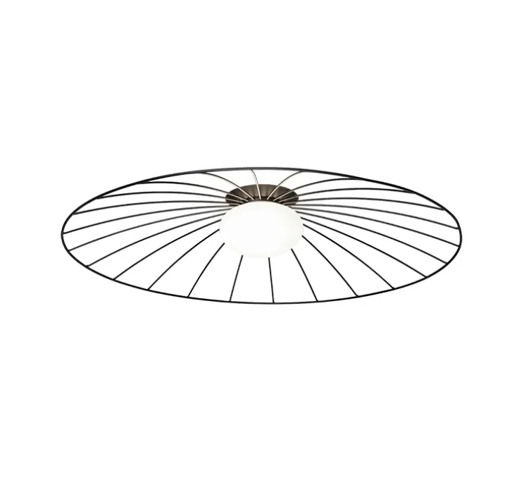 Plafonnier, Clock 3.0, noir, LED, 2700K, 650lm, Ø65,4cm, H9,2cm - Wever&Ducré