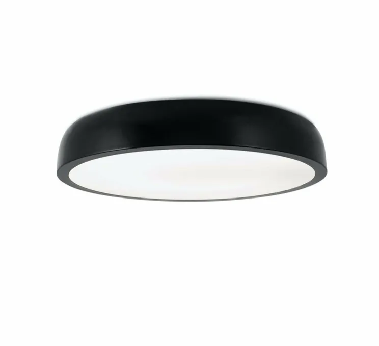 Plafonnier, COCOTTE, noir, LED, 3000K, 1300lm, Ø43cm, H8,5cm - Faro