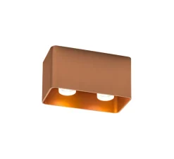 Plafonnier, Docus 2.0 PAR16, cuivre, L17,4cm, H9cm - Wever&Ducré