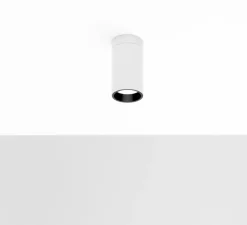 Plafonnier, Dot PL, blanc mat, Ø6cm, H11,5cm - Davide Groppi