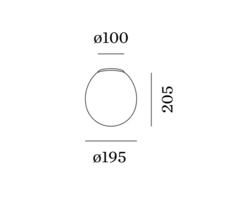 Plafonnier, Dro 2.0, blanc, Ø19,5cm, H20,5cm - Wever&Ducré