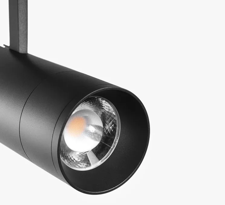 Plafonnier, Elba, variable TRIAC, noir, LED, 2700K, 900lm, Ø5,6cm, H14,8cm - Nemo Lighting