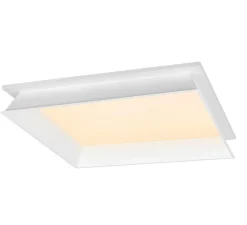 Plafonnier encastré, Panel V 600, blanc, LED, 3000-4000K, 4000-4200 lm, L59,5cm, H59,5cm - SLV