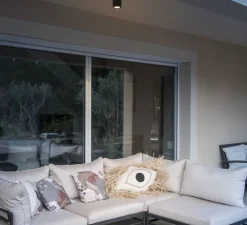 Plafonnier, Enola Oculus, anthracite, IP65, LED, dim, 3000-4000K, 1100 lm, Ø10cm, H12cm - SLV