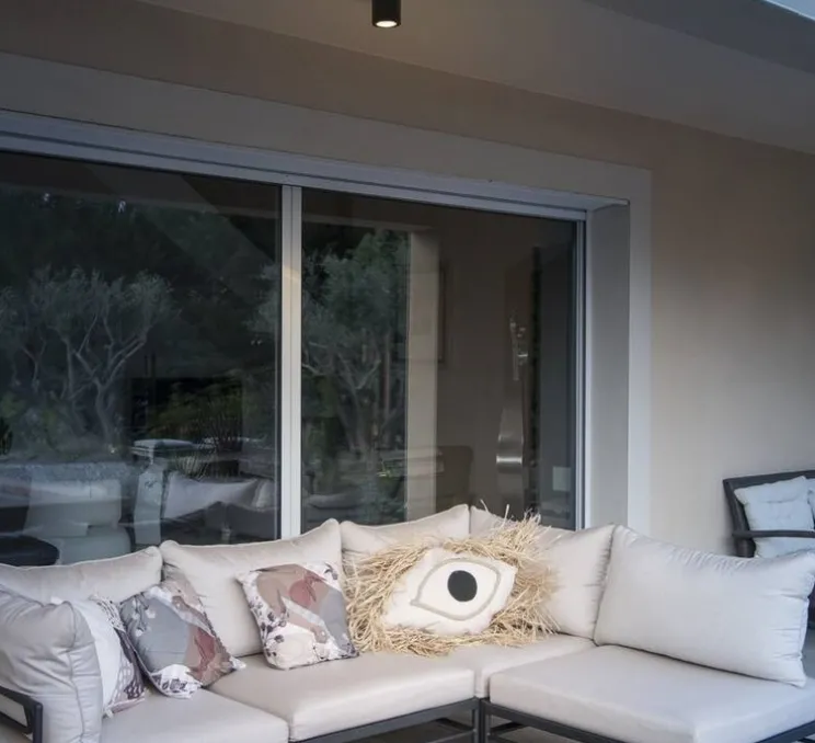 Plafonnier, Enola Oculus, anthracite, IP65, LED, dim, 3000-4000K, 1100 lm, Ø10cm, H12cm - SLV