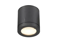 Plafonnier, Enola Oculus, anthracite, IP65, LED, dim, 3000-4000K, 1100 lm, Ø10cm, H12cm - SLV
