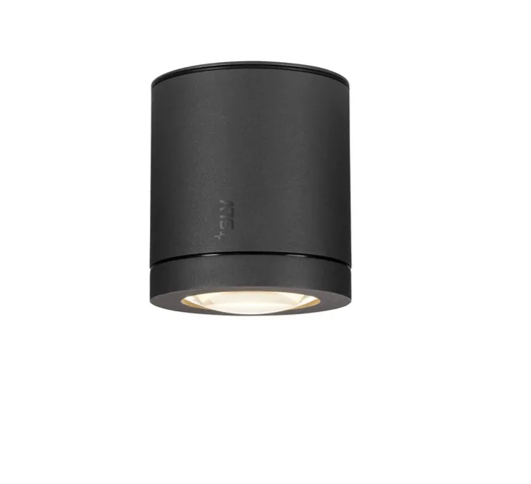 Plafonnier, Enola Oculus, anthracite, IP65, LED, dim, 3000-4000K, 1100 lm, Ø10cm, H12cm - SLV