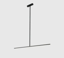 Plafonnier, Fil 1.0, noir, LED, dim, 2700K, 1090 lm, L150,4cm, H180cm - Wever&Ducré