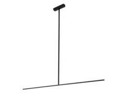 Plafonnier, Fil 2.0, noir, LED, dim, 2700K, 1060 lm, L180cm, H180cm - Wever&Ducré
