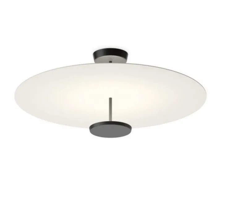 Plafonnier, Flat 5926, blanc, LED, dim, 2700K, 6960 lm, Ø90cm, H36cm - Vibia