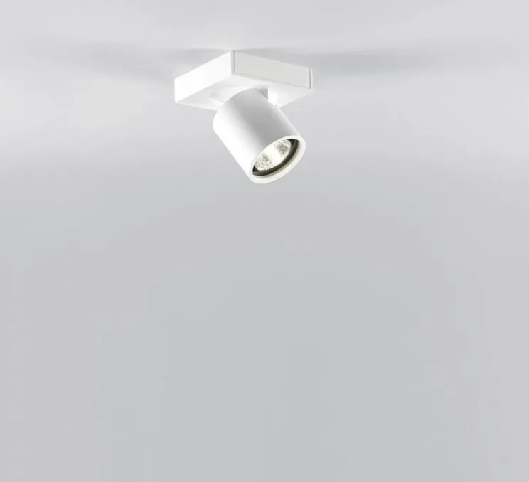 Plafonnier, Focus Mini 1, blanc, LED, 3000K, 292 lm, L8cm, H8cm - Light Point