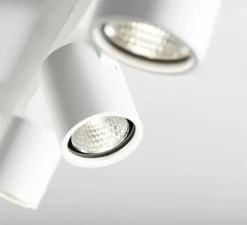 Plafonnier, Focus Mini 3, blanc, LED, 753lm, 2700k, L70cm, H8cm - Light Point