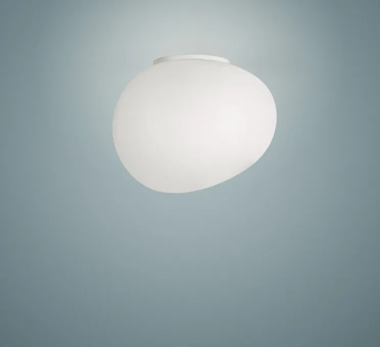 Plafonnier, Gregg Grande, blanc, L47cm, H39cm - Foscarini
