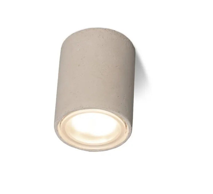 Plafonnier, Hans, blanc, IP55, Ø11cm, H13,5cm - Toscot