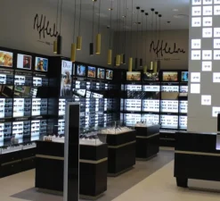 Plafonnier, Hexo 2.0 LED, bronze, LED, dim, 3000K, 1400lm, L22cm, H10cm - Wever&Ducré