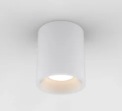 Plafonnier, Kos Round 140, blanc mat, IP65, LED, dim, 3000k, 900 lm, Ø11,5cm, H14cm - Astro