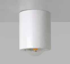 Plafonnier, light.013, blanc, Ø9,5cm, H11cm - Zangra