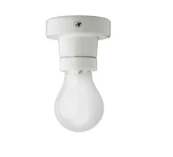 Plafonnier, light.002.c.w, blanc, Ø8cm, H6,5cm - Zangra