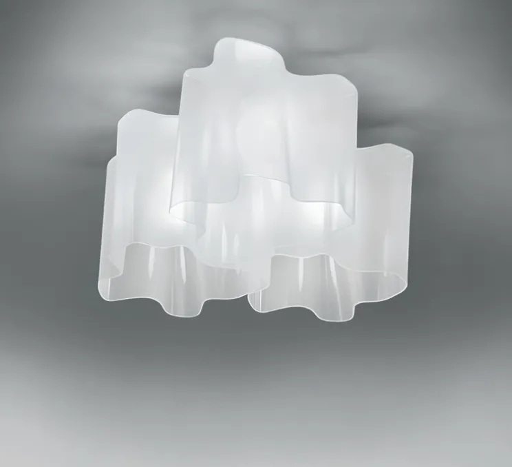 Plafonnier, Logico Mini, blanc, Ø45cm, H23cm - Artemide
