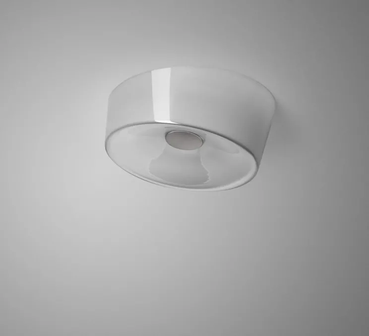 Plafonnier, Lumiere XXS, blanc, Ø25cm, H10cm - Foscarini