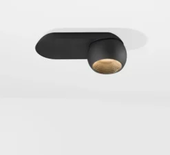 Plafonnier, Marbul Surface Adjustable 109 1x, noir, LED, dim, 2700K, 634 lm, L25,1cm, H9,4cm - Modular