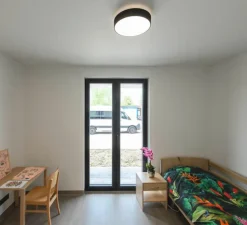 Plafonnier, MEDO 40, noir, LED, dim, 2700-3000-4000K, 2100-2200-2350 lm, Ø38cm, H12cm - SLV