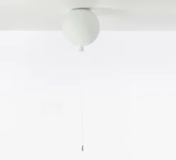 Plafonnier, Memory 400, verre opalin mat, câble blanc, Ø40cm, H41,5cm - Brokis