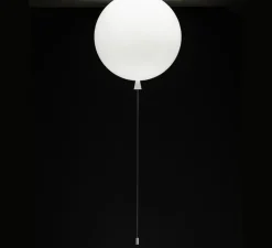 Plafonnier, Memory, ballon, Blanc, brillant, Ø25cm - Brokis