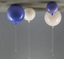 Plafonnier, Memory, bleu, Ø25cm - Brokis