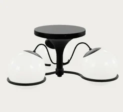 Plafonnier, Model 2042/3, champagne, Ø65cm, H29cm - Astep