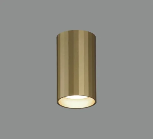 Plafonnier, Modrian, or, Ø5,65cm, H10cm - ACB