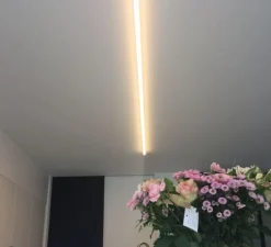 Plafonnier, Ninza C, noir, LED, 2700K,660 lm , L120cm, H3,5cm - Dark