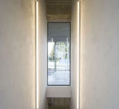 Plafonnier, Ninza C, noir, LED, 2700K, 660 lm, L180cm, H3,5cm - Dark