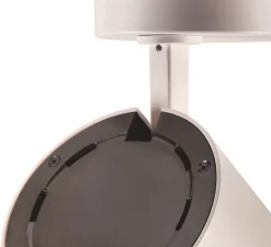 Plafonnier, Numinos XL, blanc, LED, dim, 4000K, 3500 lm, ⌀12cm, H20cm - SLV