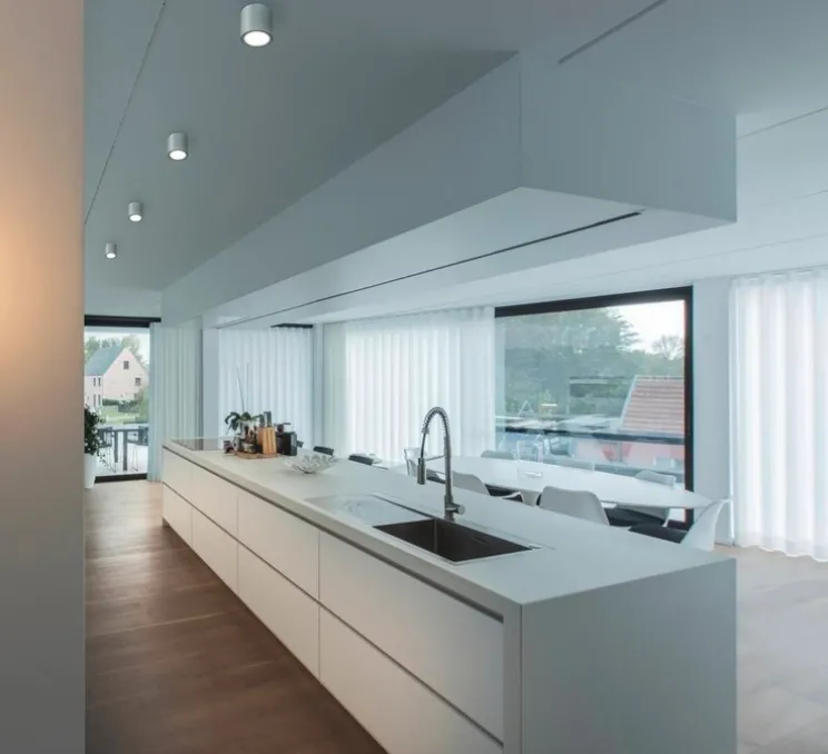 Plafonnier, Oculus, blanc, LED, dim, 2000-3000K, 36-780 lm, Ø9cm, H9cm - SLV