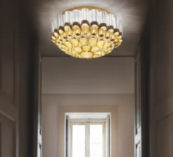 Plafonnier, Odeon, or, Ø65cm, H33cm - Slamp