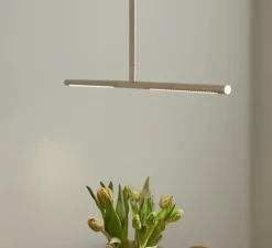 Plafonnier, Omni, laiton, LED, dim, 2700K, 1200 lm, L74cm, H1,9cm - Umage