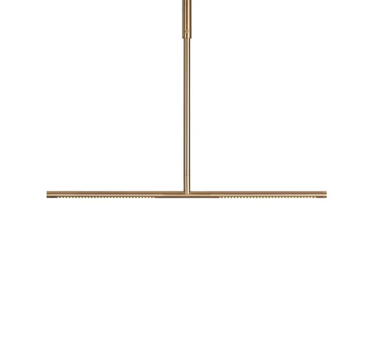 Plafonnier, Omni, laiton, LED, dim, 2700K, 1200 lm, L74cm, H1,9cm - Umage