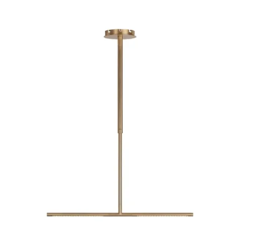 Plafonnier, Omni, laiton, LED, dim, 2700K, 1200 lm, L74cm, H1,9cm - Umage