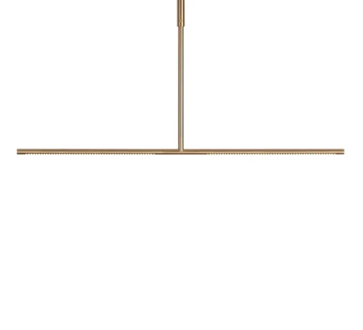 Plafonnier, Omni large, laiton, LED, dim, 2700K, 1200 lm, L107,4cm, H1,9cm - Umage