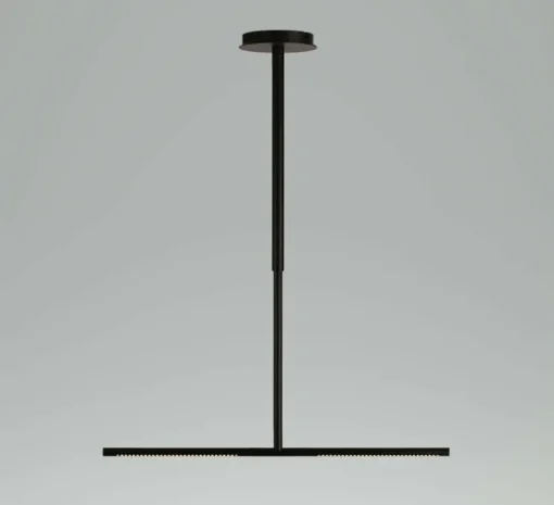Plafonnier, Omni, noir, LED, dim, 2700K, 1200 lm, L74cm, H1,9cm - Umage
