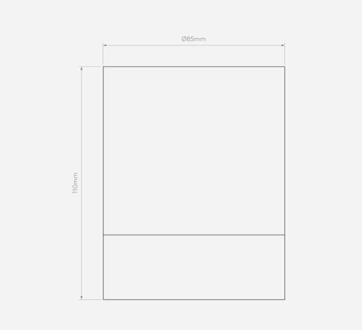 Plafonnier, Ottawa, blanc mat, IP65, Ø8,5cm, H11cm - Astro