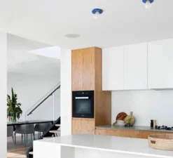 Plafonnier ou spot E27, adele, bleu, L10cm, H10cm - Zangra