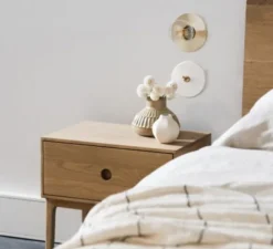 Plafonnier ou spot E27, adele, laiton, L10cm, H10cm - Zangra