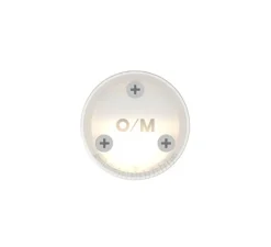Plafonnier ou suspension, Tubo 50 on/off, givré, IP67, LED, 2700K, 1130lm, L63,2cm, H5cm - O/M Light