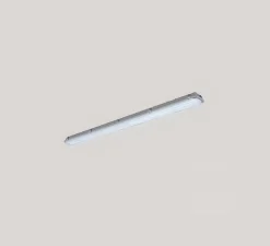 Plafonnier, Oyster 30W, gris, IP66, LED, 4000K, 4940 lm, L127,5cm, H10cm - ONOK