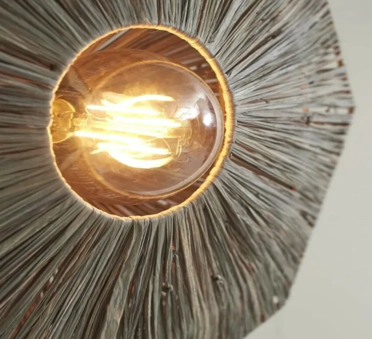 Plafonnier, Panama S, gris, Ø45cm, H5cm - Good&Mojo