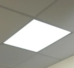 Plafonnier, Panneau LED , blanc, LED, 3000-4000-6500KK, 4600 lm, Ø59,5cm, H0,9cm - Nedgis